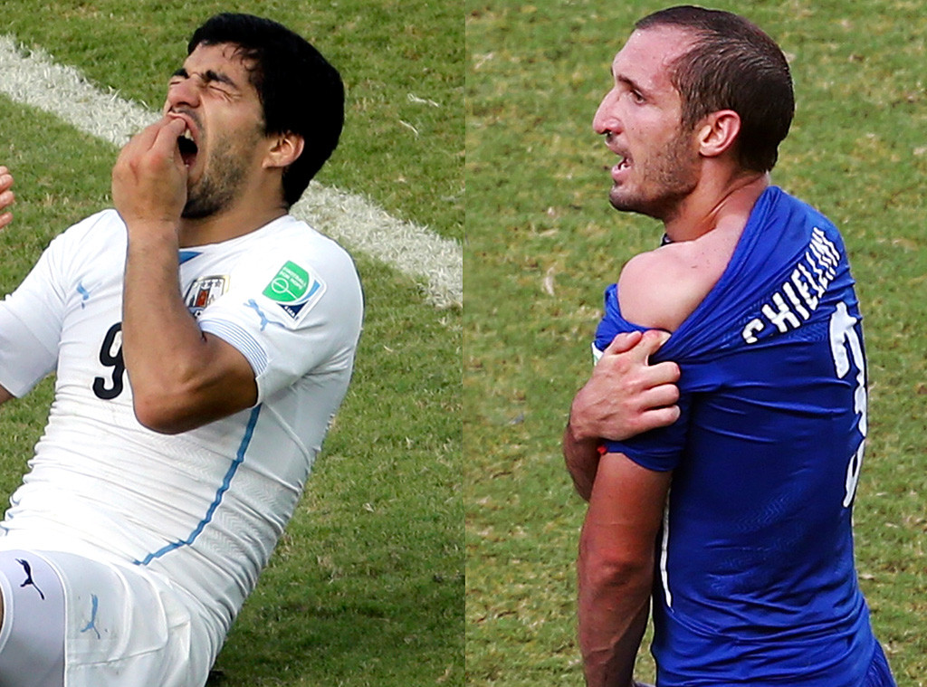 Luis Suarez, Giorgio Chiellin, World Cup Luis Suarez, Giorgio Chiellin, World Cup